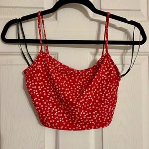 Forever 21 Red Crop